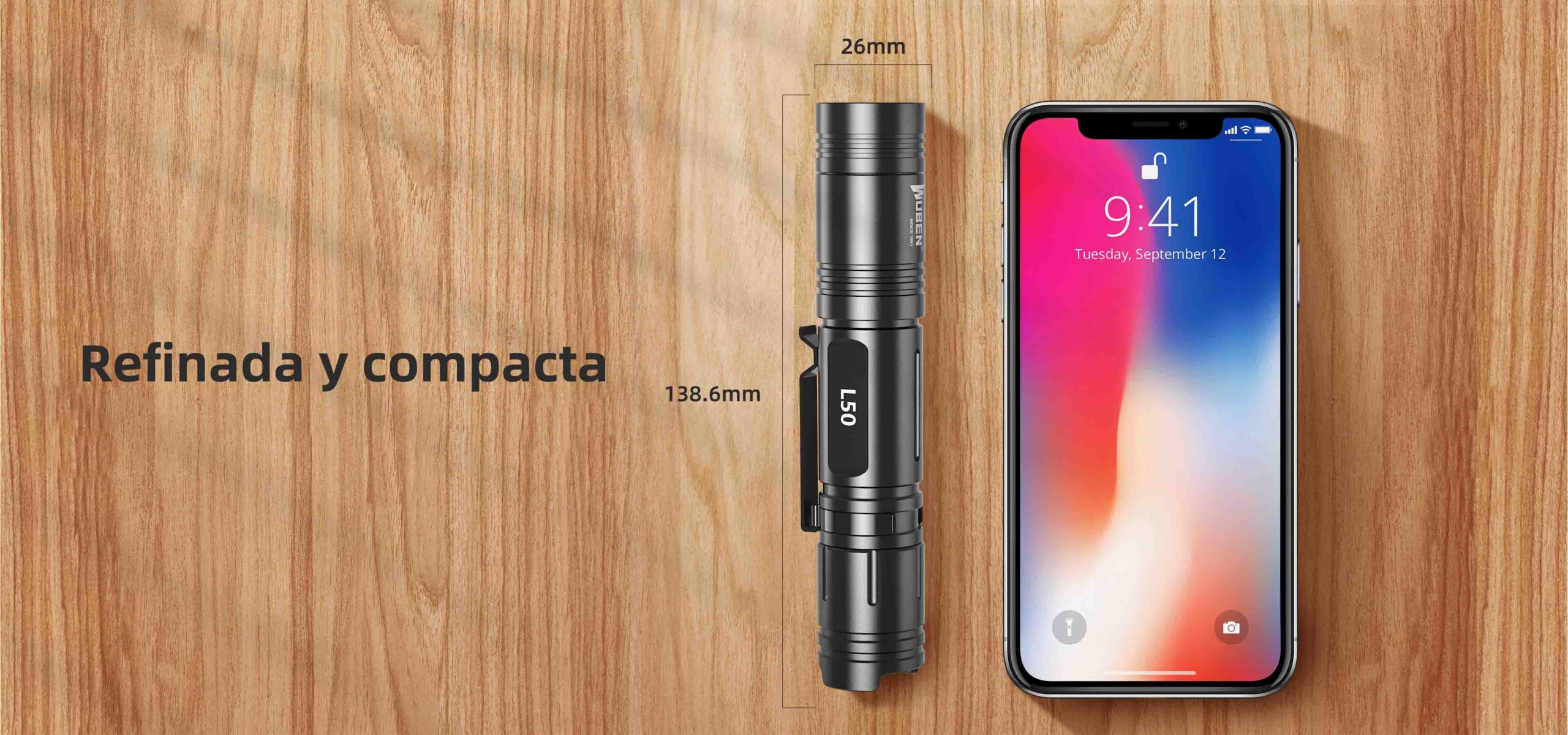 wuben L50 linterna
